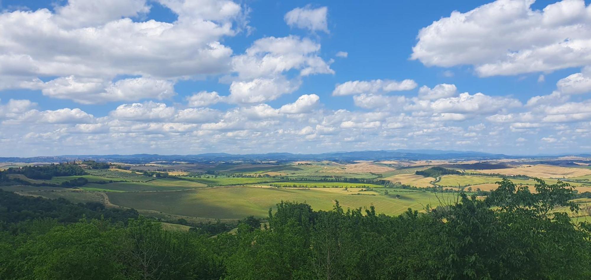 Lupompesi Pociano 1863 - Country House With Stunning View Of Siena מראה חיצוני תמונה