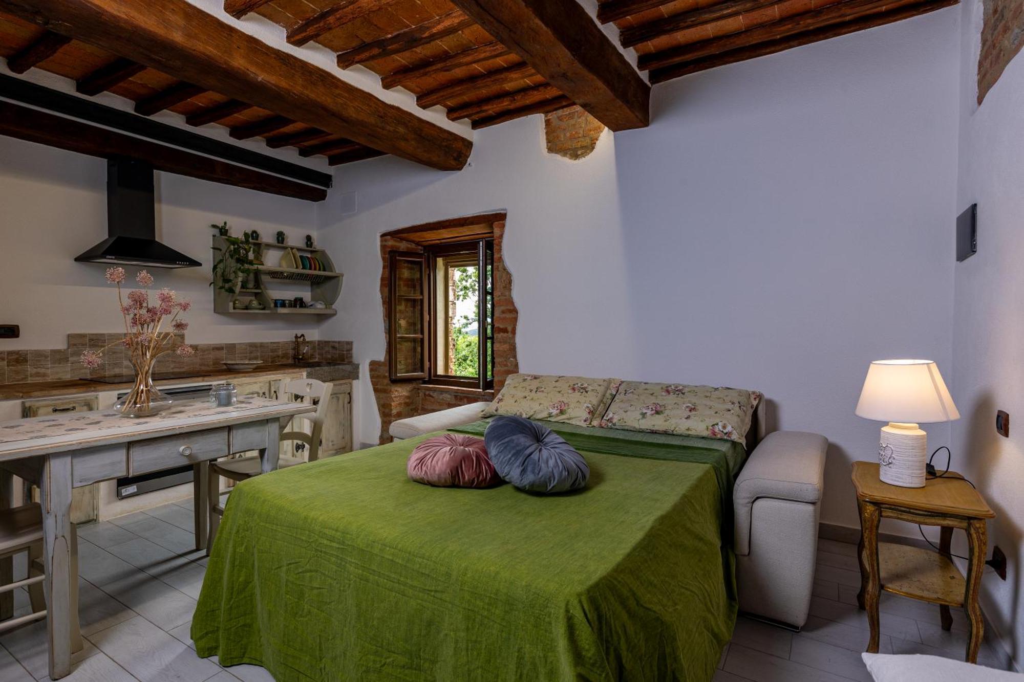 Lupompesi Pociano 1863 - Country House With Stunning View Of Siena מראה חיצוני תמונה